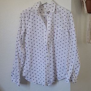 Brand new button down shirt xs